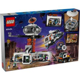 Lego City Base Espacial Y Plataforma de Lanzamiento 60434 - Set de Exploración Espacial con Nave, 6 Minifiguras y Robot