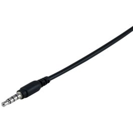 Conceptronic Auriculares Estéreo con Micrófono Integrado, Jack 3.5 mm, Control de Volumen, Negro