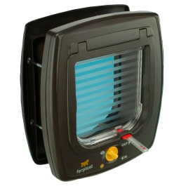 Ferplast Puerta Swing 5 Tunnel Marrón para Gatos y Perros con Túnel y Cierre de Seguridad Precio: 32.49999984. SKU: B12D9R3WF3