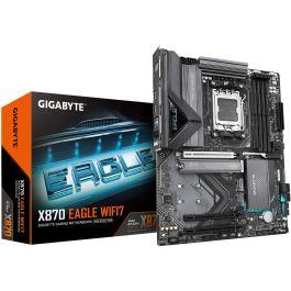 GIGABYTE X870 EAGLE WIFI7 Placa Base AM5 AMD X870 para Ryzen 7000/8000/9000, Wi-Fi 7, DDR5 8000MHz, PCIe 5.0, 2.5GbE, ATX Precio: 247.50000055. SKU: B13KWHRWZQ