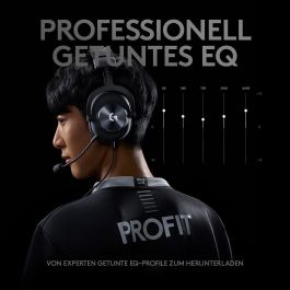 Logitech Auriculares Inalámbricos G Pro X Gaming Negro