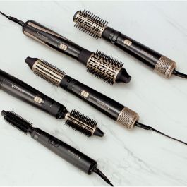 Remington AS7300 Cepillo Soplador con 2 Velocidades, 2 Temperaturas y 3 Accesorios: Cepillo 25mm, 38mm y Concentrador