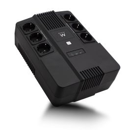 Ewent EW3945 SAI Línea Interactiva 600 VA - 120 W con AVR y Protección contra Sobretensiones