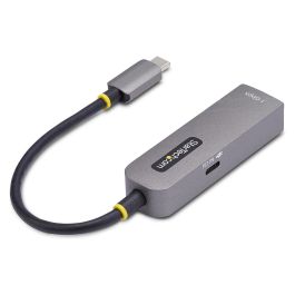 Cable USB Startech 1GPD3-USB-C-ETHERNET Gris
