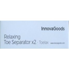 Separadores de Dedos para Relajación y Deporte Toelax InnovaGoods 4 Unidades Separadores de Dedos para Relajación y Deporte Toelax InnovaGoods 4 Unidades