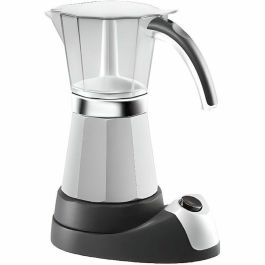 Delonghi EMKM6B Cafetera Moka Eléctrica Italiana Alicia Plus Blanca, 6 tazas, apagado automático, filtro para 3 o 6 tazas Precio: 87.89000044. SKU: S7822261