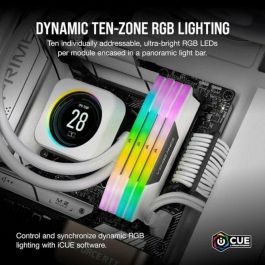 Corsair Vengeance RGB CMH32GX5M2B6000C30W módulo de memoria 32 GB 2 x 16 GB DDR4 6000 MHz Corsair Vengeance RGB CMH32GX5M2B6000C30W módulo de memoria 32 GB 2 x 16 GB DDR4 6000 MHz