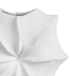 Jarrón Blanco Barro Decoración 27 X 14 X 23 cm