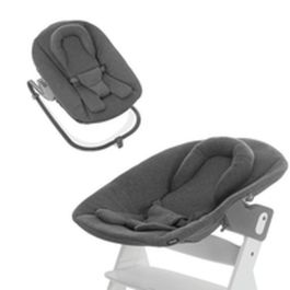 Hauck HAU1715730458756 Trona BETA+ Evolutiva Madera FSC De 6 meses a 90 kg con Arnés de 5 puntos y Ruedas, Blanqueada
