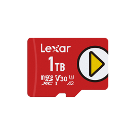 Lexar PLAY 1 TB MicroSDXC UHS-I Lexar PLAY 1 TB MicroSDXC UHS-I