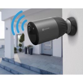 Ezviz EZV1702308991283 Cámara de Seguridad BC1C 4MP con Panel Solar, Batería 8 Meses, Detección Humana, Visión Nocturna