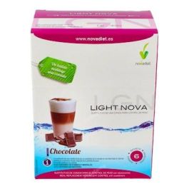 NOVADIET Light Nova Batido Sustitutivo de Comida Sabor Chocolate, Ayuda a Mantener el Peso, 6 Sobres Precio: 13.5899995. SKU: B133JEFCR8