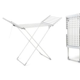 Tendedero Eléctrico Plegable con Alas, Pantalla Táctil, Temporizador y Control de Temperatura Warmmat InnovaGoods 230 W 20 Barra