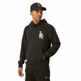 Sudadera con Capucha Hombre New Era LA Dodger Negro Sudadera con Capucha Hombre New Era LA Dodger Negro Precio: 65.49999951. SKU: S6437467