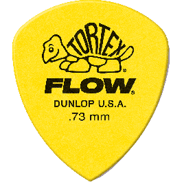 Dunlop Púas de guitarra Tortex Flow 0.73mm - Pack de 12 unidades