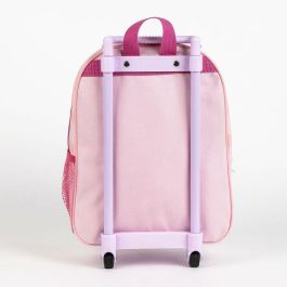 Mochila Escolar 3D con Ruedas Minnie Mouse Rosa Mochila Escolar 3D con Ruedas Minnie Mouse Rosa