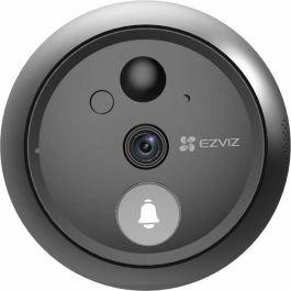 Ezviz Mirilla Conectada HP4 con Pantalla Wi-Fi 4.3" 2MP, Timbre Integrado y Audio Bidireccional