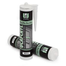 Duver Cartucho de Masilla Acrílica ACRYLIC Blanco Nítido 310ml. Sellador para Juntas, Grietas en Carpintería y Mampostería. Pintable Duver Cartucho de Masilla Acrílica ACRYLIC Blanco Nítido 310ml. Sellador para Juntas, Grietas en Carpintería y Mampostería. Pintable Precio: 2.50000036. SKU: B1FVP446TF