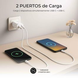 Cargador de Pared Subblim SUBCHG-6G2520 Blanco 25 W