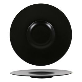 Plato Llano Neat Porcelana Negro (Ø 30 cm) Precio: 9.89000034. SKU: S2213435