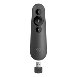 Logitech R500 Puntero Láser para Presentaciones Control Remoto Navegador de Diapositivas Alcance 20m Precio: 43.68999998. SKU: B16ALN4WTS