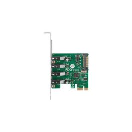 Lanberg PCE-US3-004 Tarjeta PCIe a USB 3.2 Gen 1 (3.1 Gen 1) con 4 Puertos Tipo A, Ancho de Banda 5 Gbit/s