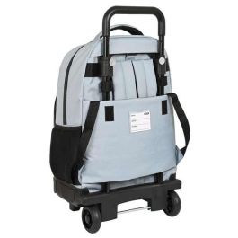 Mochila Escolar con Ruedas F.C. Barcelona Gris (33 x 45 x 22 cm) Mochila Escolar con Ruedas F.C. Barcelona Gris (33 x 45 x 22 cm)