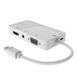 MicroConnect Adaptador Mini DisplayPort 1.2 a DVI-I, HDMI, VGA, Audio Hembra para Conectar a Pantallas y Sistemas de Audio con Salida de Video y Audio Simultánea Precio: 33.7900002. SKU: B17P6F359S