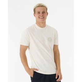Camiseta de Manga Corta Hombre Rip Curl Stapler Blanco