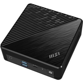 MSI Barebone Cubi N Adl-047Bes. Negro. Intel Processor N100. Intel Uhd. sin So. MSI Barebone Cubi N Adl-047Bes. Negro. Intel Processor N100. Intel Uhd. sin So.