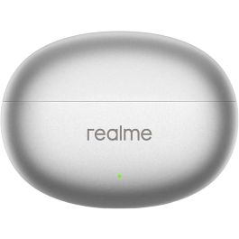 Realme Buds Air6 Flame Silver - Auriculares Inalámbricos con ANC 50dB, Bluetooth 5.3, hasta 40h de reproducción, Plata - 130070130620 Realme Buds Air6 Flame Silver - Auriculares Inalámbricos con ANC 50dB, Bluetooth 5.3, hasta 40h de reproducción, Plata - 130070130620