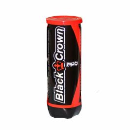 Pelotas de Tenis Black Crown 1237 3 Piezas Pelotas de Tenis Black Crown 1237 3 Piezas
