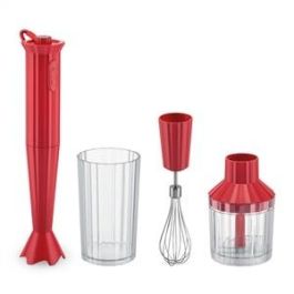 Alessi MDL10S R Batidora de Mano Plissé Roja con Accesorios - Diseño de Michele De Lucchi Precio: 117.49999998. SKU: B1JFRR3GTF