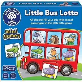 Orchard Orchard Toys Little Bus Lotto Juego de lotería AUC5011863102072 Precio: 22.49999961. SKU: B18MA96EX2