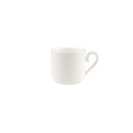 VILLEROY & BOCH STELLA Taza de Té Apilable, Porcelana Fina Bone China, Blanco Translúcido, Capacidad 18 cl (Set de 6) Precio: 18.58999956. SKU: B1JTCB5ELY
