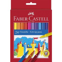 Faber-Castell Estuche cartón 24 rotuladores escolares multicolor, 554202 Precio: 8.49999953. SKU: B15PRERAYL