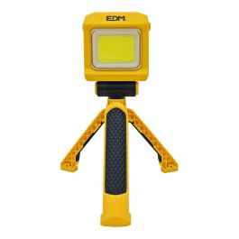 Edm Linterna trípode plegable de trabajo 2000 lm, IP65, 6000K, batería 3.7V 4400mAh, 3 modos de luz, función power bank, carga USB-C, base imantada Precio: 27.69000058. SKU: B1FQ3P3ZN5