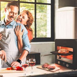 Parrilla Eléctrica Cecotec Txuletaco 8000 Inferno 850ºC 2200W 2200 W