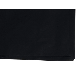 Liderpapel Papel seda negro 52x76 cm 18 gr paquete de 25 hojas