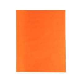 Liderpapel Papel seda naranja 52x76 cm 18 gr paquete 25 hojas