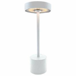 Lámpara de mesa inalámbrica - LUMISKY - ROBY WHITE - H30 cm - Aluminium Touch - Blanco mate - LED