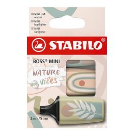 Stabilo Boss Mini Nature Vibes, Marcador Fluorescente, Estuche de 3 unidades Colores Surtidos, Tinta base agua, Trazo 2-5mm Precio: 4.49999968. SKU: B1AT7GS3YT