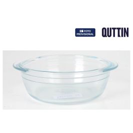 Fuente de vidrio redonda Quttin 26 cm - 2.3L - Inde (8 Unidades) Precio: 45.8900002. SKU: B18D4K7Y52