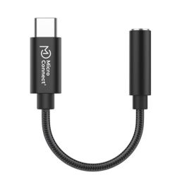 MicroConnect MC-AUDIO-USBC Adaptador Premium de USB-C a minijack, Negro 13cm Precio: 7.69000012. SKU: B1F9ZHJPRG