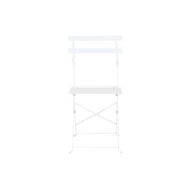 Mesa Terraza Y Jardin DKD Home Decor Blanco 60 x 71 x 60 cm Set de 3 Mesa Terraza Y Jardin DKD Home Decor Blanco 60 x 71 x 60 cm Set de 3