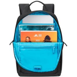 Rivacase 7523 Mochila Alpendorf Eco 13.3"-14" Negro para Portátil, Poliéster Reciclado, Urban