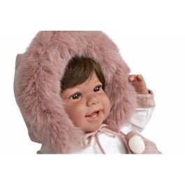 Muñecas Arias Muñeca Elegance 45 cm Zoe Rosa con Manoplas (Muñeco de Peso)