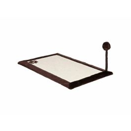 Trixie TRI4047974043233 Alfombra Rascadora con Juguete de Sisal y Felpa, 70x45 cm, Natural/Marrón Trixie TRI4047974043233 Alfombra Rascadora con Juguete de Sisal y Felpa, 70x45 cm, Natural/Marrón