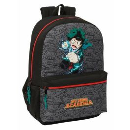 Mochila Escolar My Hero Academia Negro Precio: 20.69000054. SKU: B1D9D9MRHX