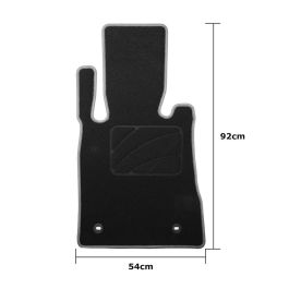 Set de Alfombrillas para Coche OCC Motorsport OCCMC0046YE Mercedes W1401 Clase S Largo 5 Piezas Set de Alfombrillas para Coche OCC Motorsport OCCMC0046YE Mercedes W1401 Clase S Largo 5 Piezas